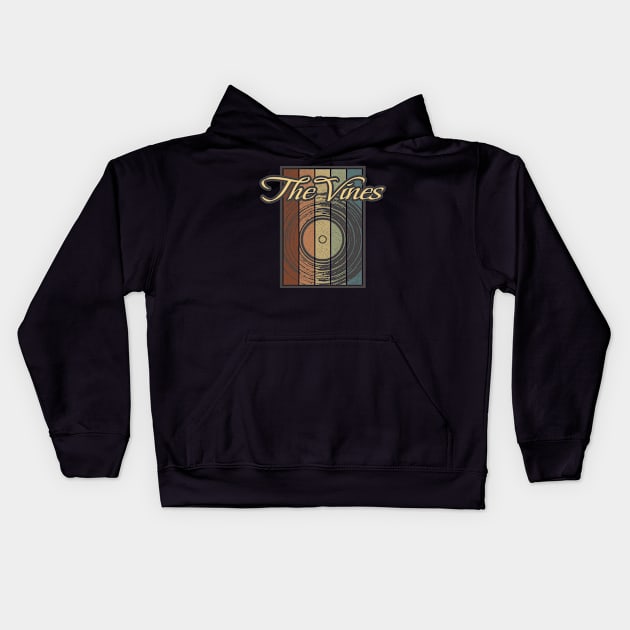 The Vines Vynil Silhouette Kids Hoodie by North Tight Rope